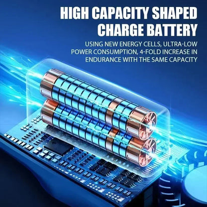 Hanging neck style leafless portable USB charging air cooler comes with 5-speed adjustment and LED display