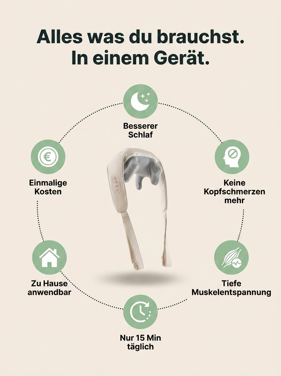 Der Neravie Novex löst Verspannungen in Minuten