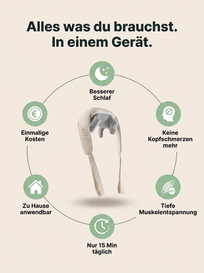 Der Neravie Novex löst Verspannungen in Minuten